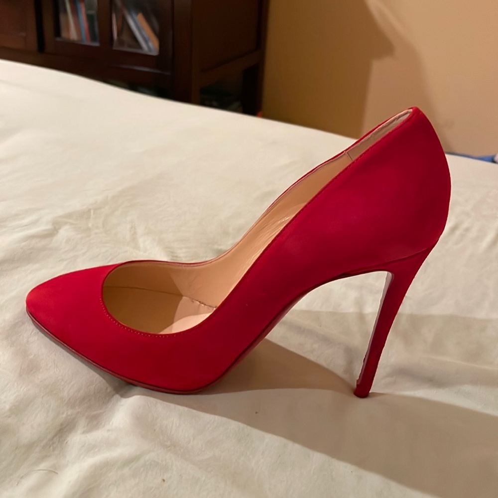 Red Christian Louboutins Pumps
